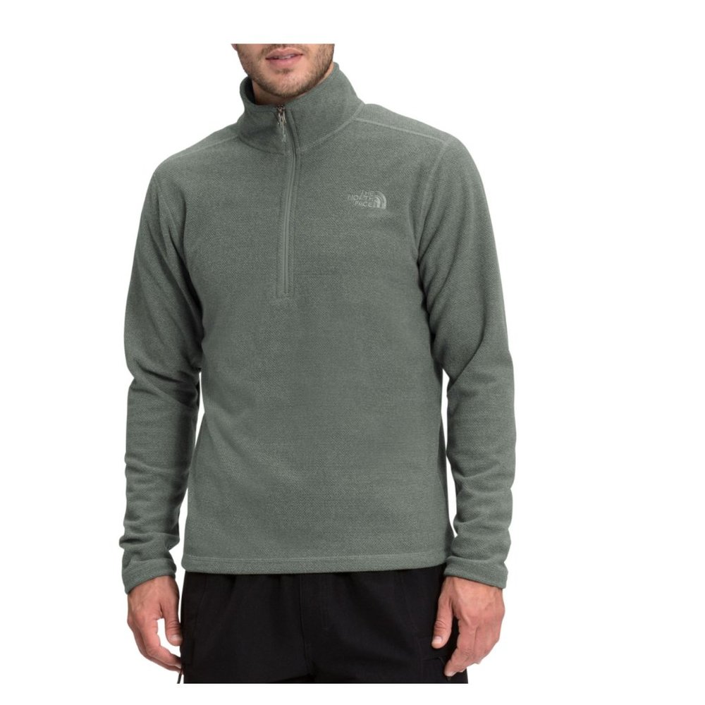 North Face Mens Textured 1/4 Sweater XL Spring